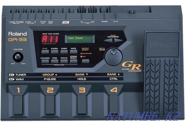 Продам гитарный синтезатор Roland GR-33 Алматы - изображение 1
