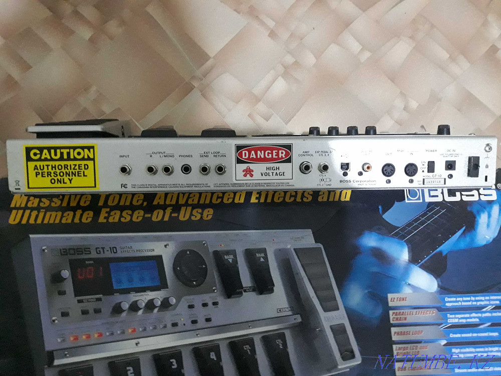 Продам гитарный процессор BOSS GT - 10 Талдыкорган - изображение 3