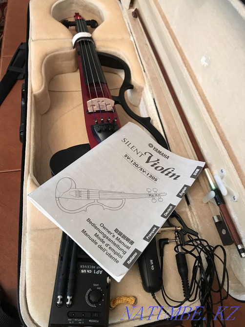 Электроскрипка YAMAHA silent Violin Алматы - изображение 3