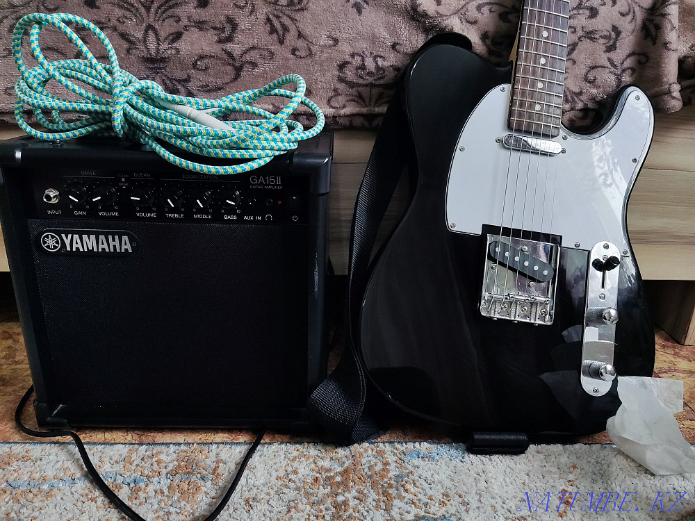 Electric guitar, combo amp  - photo 1