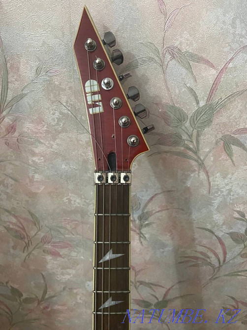 Electric guitar ESP LTD M-200FM Trans Red super strat Astana - photo 3