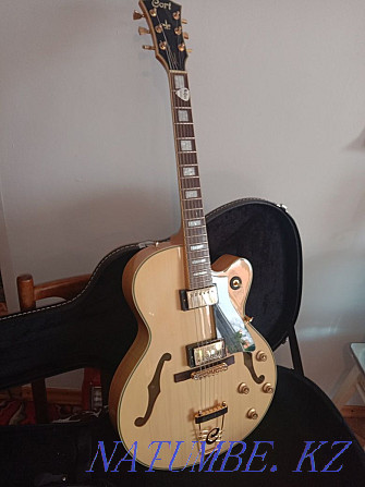 Продам джазовую полуакустическую электро- гитару Cort Yorktown-BW NAT Кокшетау - изображение 1