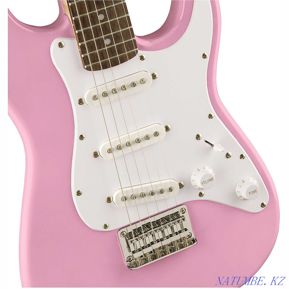 Электрогитара Fender Squier MINI STRAT V2 PINK Караганда - изображение 2