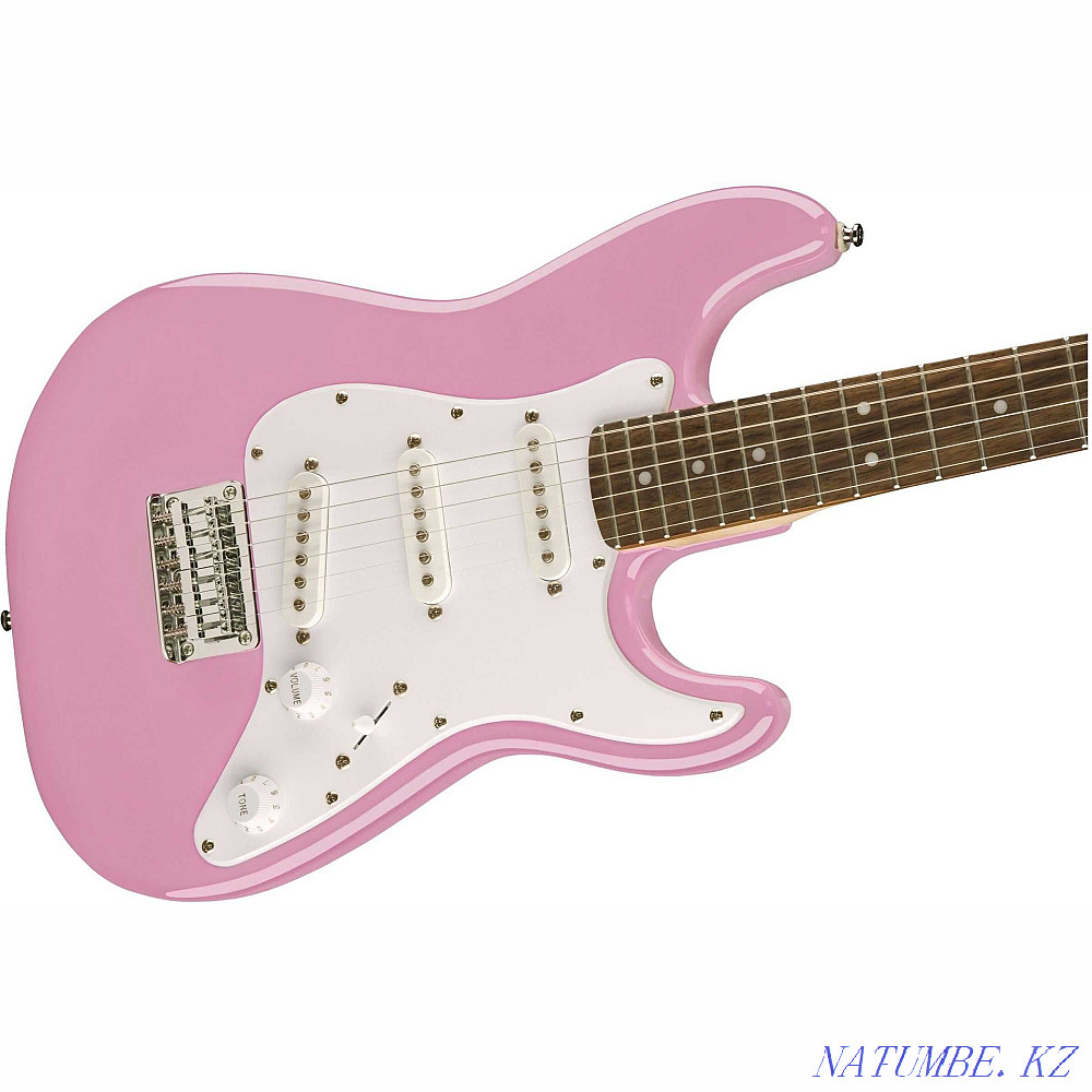 Электрогитара Fender Squier MINI STRAT V2 PINK Караганда - изображение 1