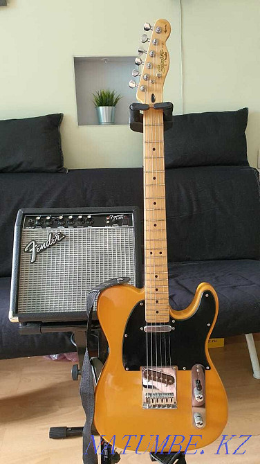 Комплект Электрогитара комбо усилитель , Фендер Телекастер Павлодар - изображение 1