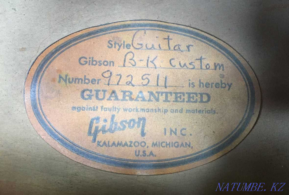 Gibson Barney Kessel Custom 1964 Almaty - photo 6