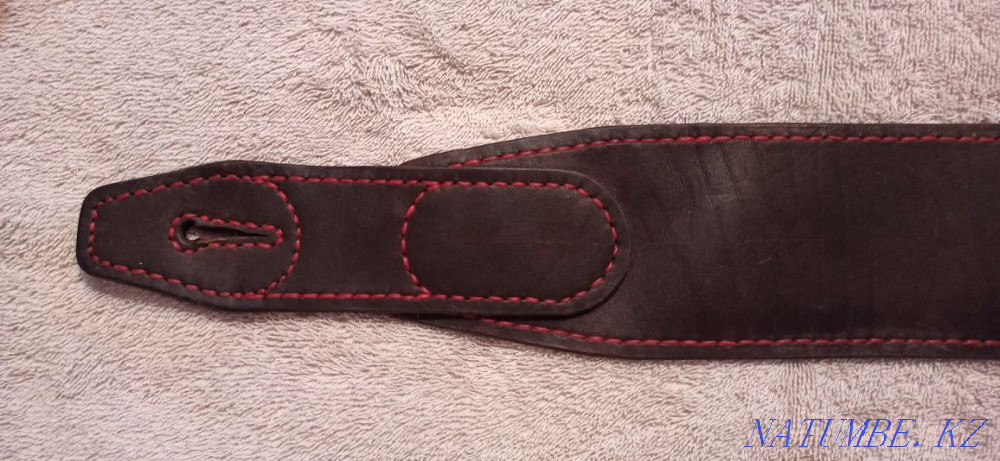 Ремень для электрогитары из натуральной кожи на заказ Усть-Каменогорск - изображение 4