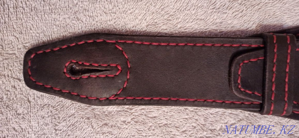 Ремень для электрогитары из натуральной кожи на заказ Усть-Каменогорск - изображение 3