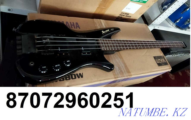 Продам бас -гитару Ibanez Axstar Made in Japan,безголовую. Алматы - изображение 1