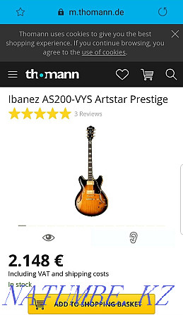 Ibanez Artstar Prestige Karagandy - photo 7