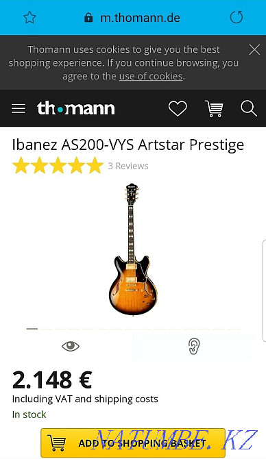 Ibanez Artstar Prestige Karagandy - photo 7