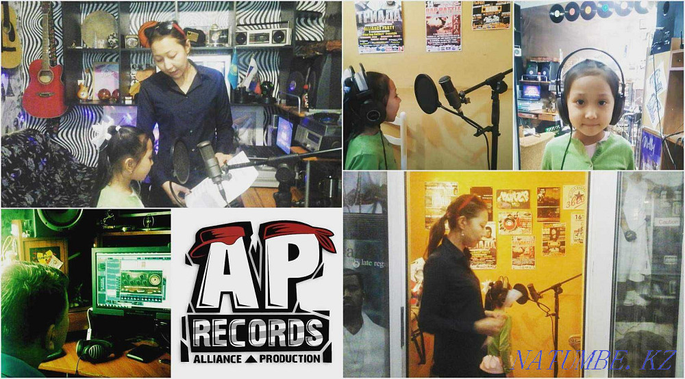 Recording studio, song recording, vocals Aqtobe - photo 1