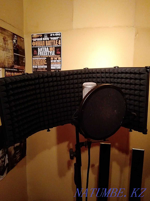Recording studio, song recording, vocals Aqtobe - photo 2