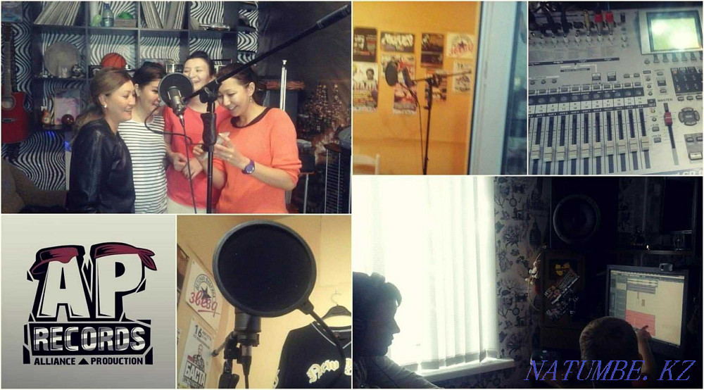 Recording studio, song recording, vocals Aqtobe - photo 4