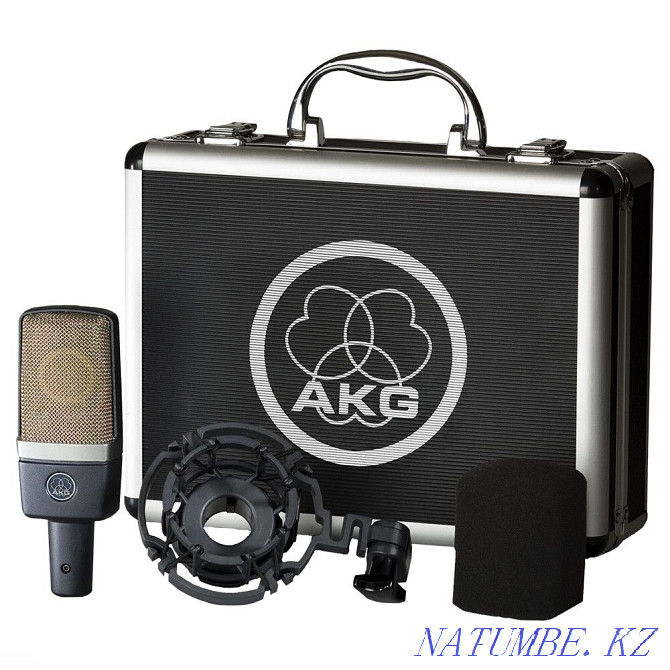 Микрофон AkG-214 жаңа  Алматы - изображение 1