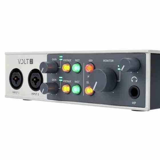 Скоро! Абсолютно новая звуковая карта Universal Audio Volt 2 UAD Astana