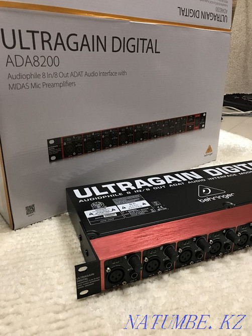 Микрофонный предусилитель Behringer Ada8200 Алматы - изображение 1