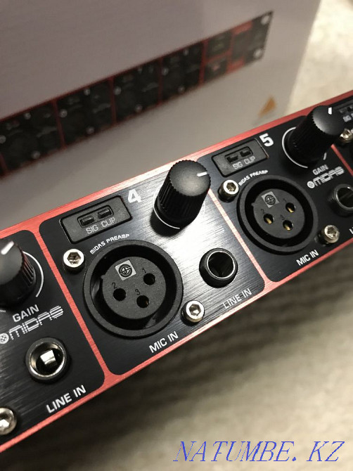 Микрофонный предусилитель Behringer Ada8200 Алматы - изображение 3