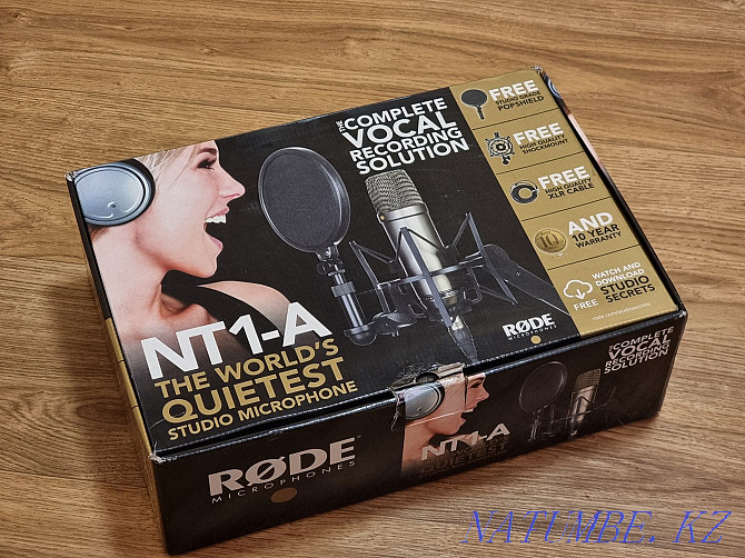 Studio microphone RODE NT1-A Almaty - photo 5