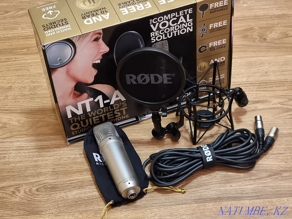 Studio microphone RODE NT1-A Almaty - photo 1