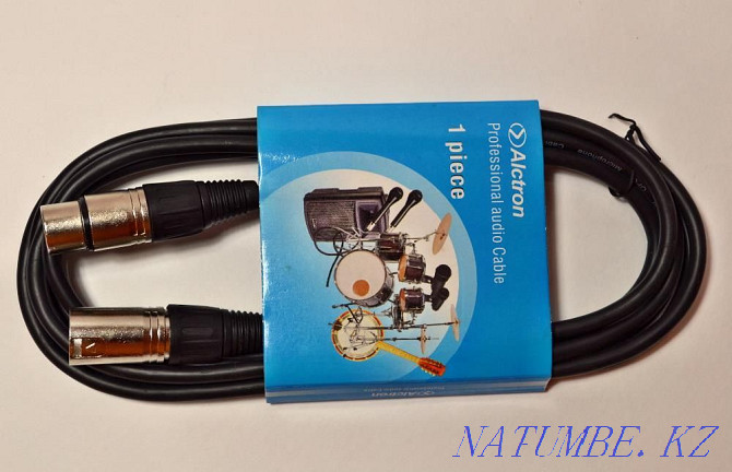 Новый микрофонный Alctron - XLR кабель Астана - изображение 2