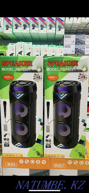 Karaoke microphone, bluetooth speaker, subwoofer, corporate party, presentation, holiday Ust-Kamenogorsk - photo 1
