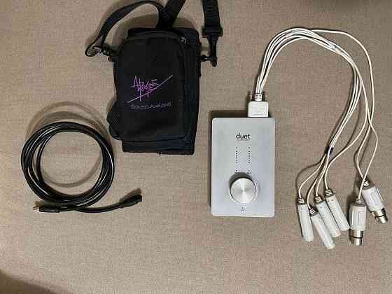 Продам звуковую карту Apogee Duet FW  Алматы