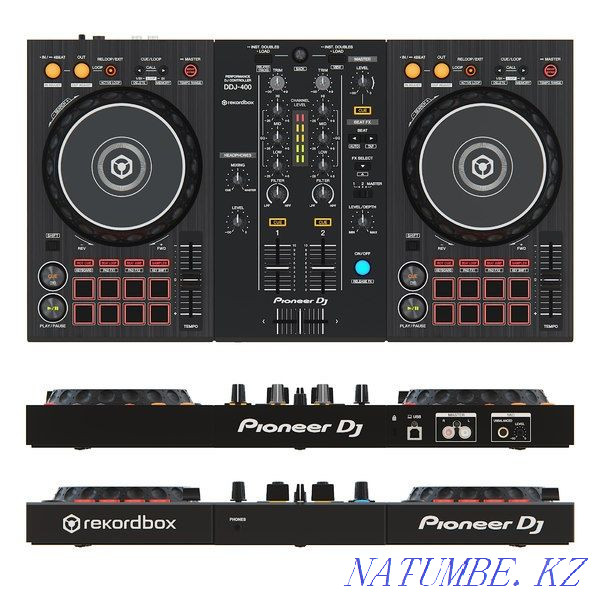 pioneer ddj 400 контроллері контроллері pioneer 400 ddj-400  Астана - изображение 3