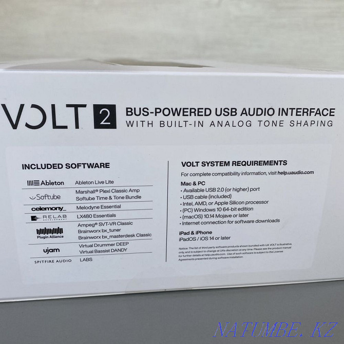 Uad Volt 2 звуковая карта от Universal audio Шымкент - изображение 7
