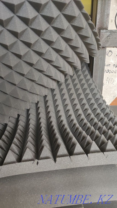 Acoustic foam, studio foam 60 mm (price per 1 sq. meter) Almaty - photo 3