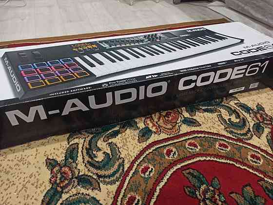 M-audio code 61. Миди клавиатура. Pavlodar