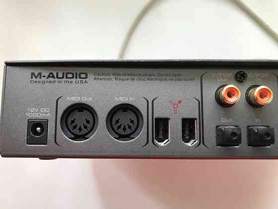 Звуковая карта M-audio fire wire 410 Атырау