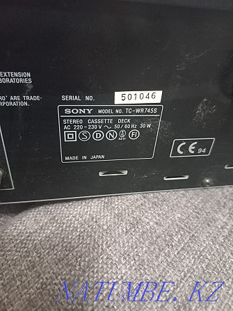 SONY professional cassette deck urgently for sale Almaty - photo 5