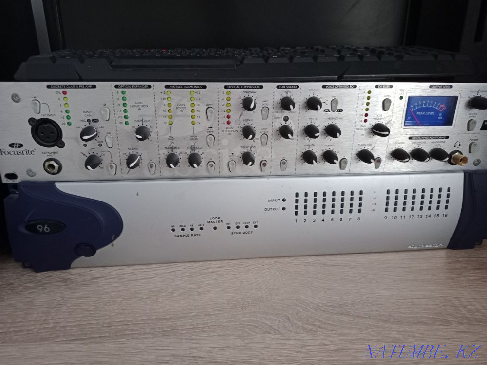 .Mackie Үлкен тұтқасы .Digidesign 96 дыбыс картасы.фокусритті алдын ала күшейткіш  Астана - изображение 3
