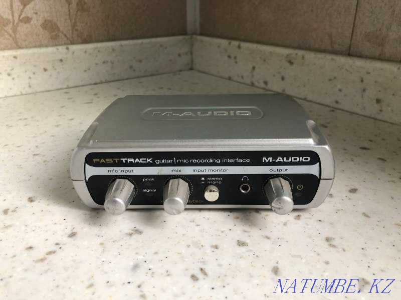 M-audio fast track USB Алматы - изображение 1