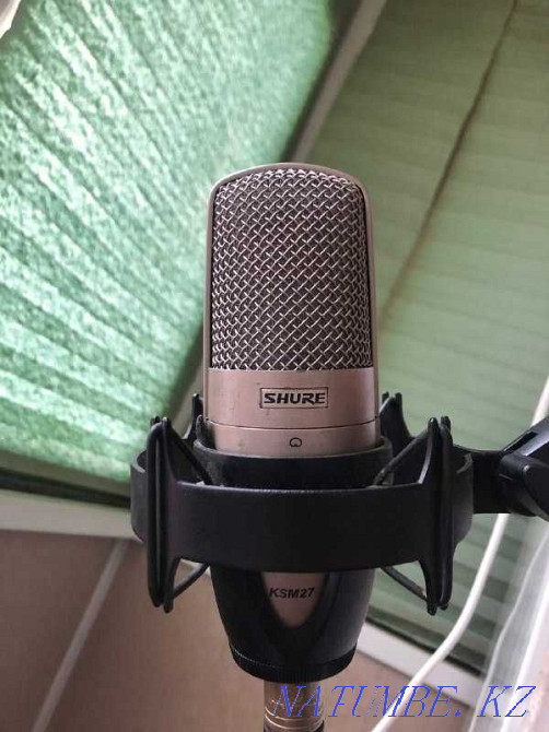 Shure ksm27 cardioid studio condenser microphone Almaty - photo 1
