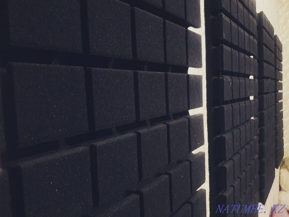 Sound-absorbing acoustic foam. Almaty - photo 2