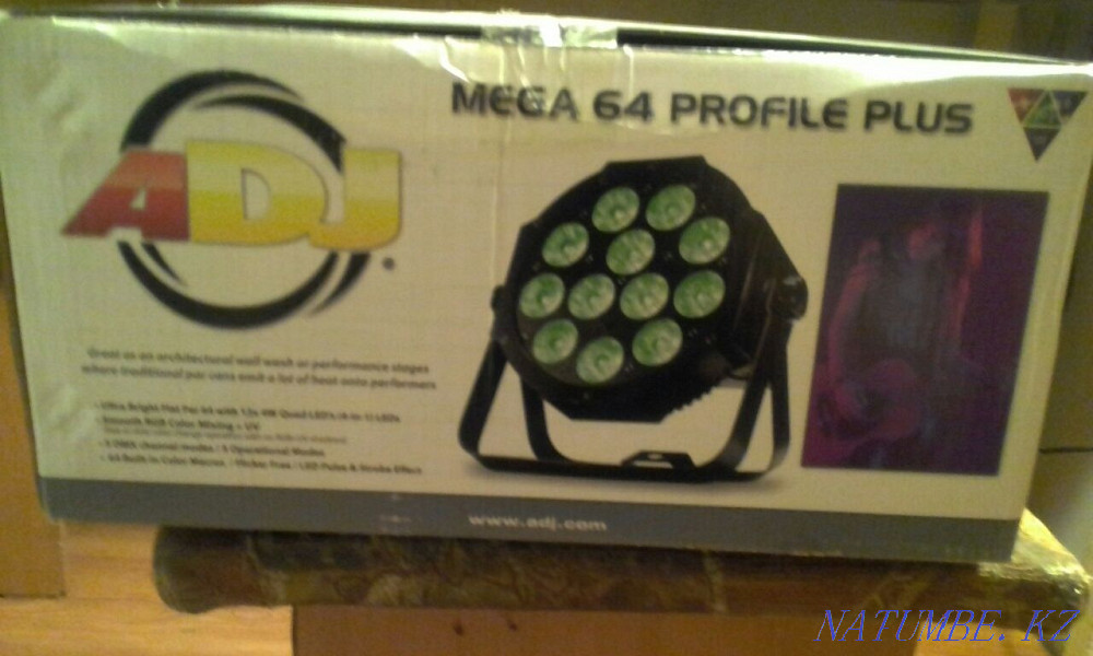 Светомузыка - ADJ Mega Par 64 Profile plus Алматы - изображение 3