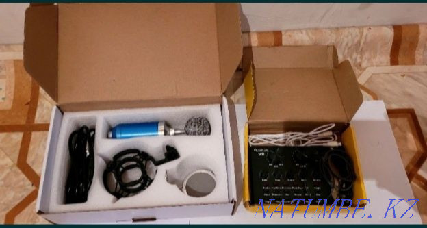 Студийный микрофон бм8000 Атырау - изображение 2