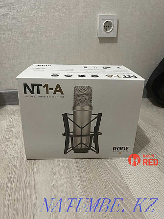 В наличии! Новый Rode NT1-A студийный микрофон + стойка! KASPI RED Астана - изображение 2