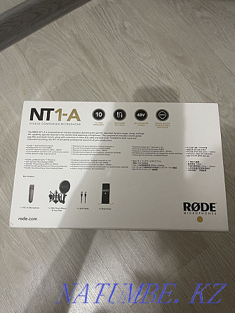 In stock! New Rode NT1-A studio microphone + stand! KASPI RED Astana - photo 3