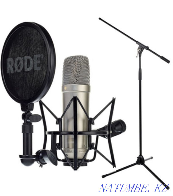 In stock! New Rode NT1-A studio microphone + stand! KASPI RED Astana - photo 4
