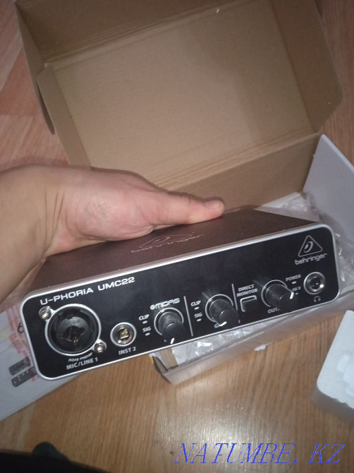 Новая звуковая карта Behringer Астана - изображение 1