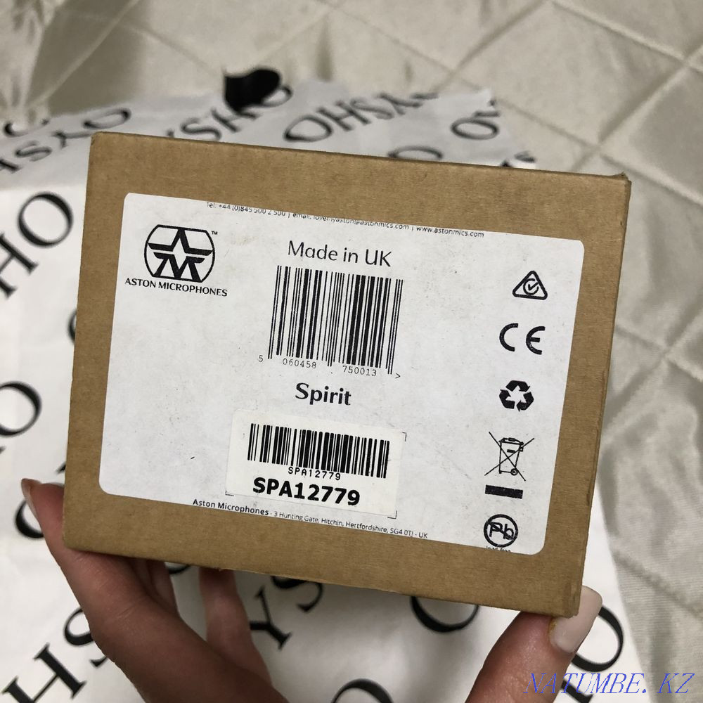 Микрофон Aston Spirit конденсаторы  Алматы - изображение 6