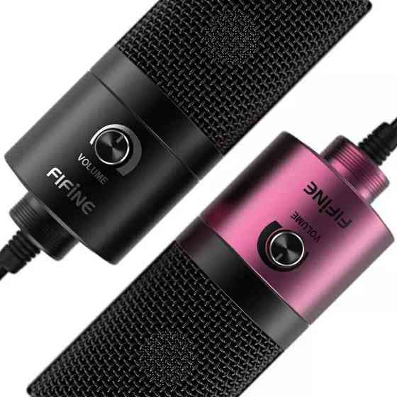 Магазин MiMix предлагает студийный микрофон Fifine K669B с доставкой  Ақтөбе 