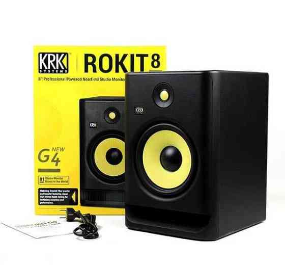 Активный студийный монитор KRK Rokit 8 G4 1шт  Алматы