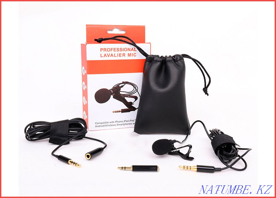 Lavalier microphone recording a clear sound of video filming, Almaty Almaty - photo 1