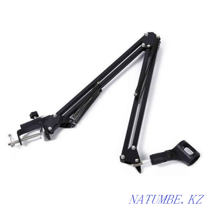 Rack tripod pantograph for microphone microphone stand Almaty - photo 2