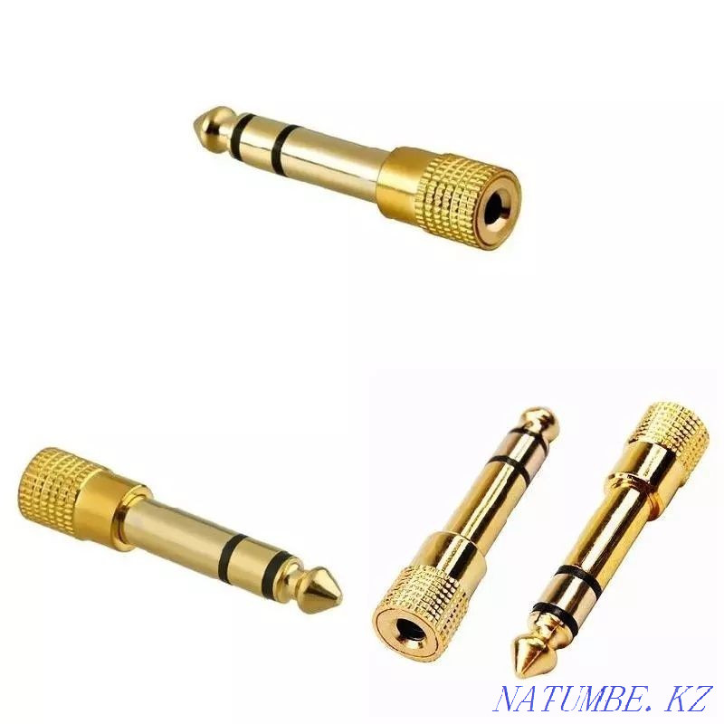Adapter Jack 3.5 to Jack 6.3. Qualitative! Almaty Almaty - photo 4