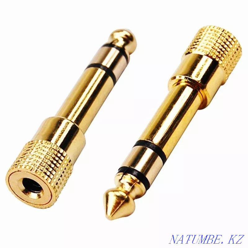 Adapter Jack 3.5 to Jack 6.3. Qualitative! Almaty Almaty - photo 3